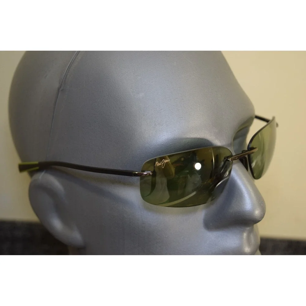 Maui Jim Kupuna MB-BG MJ 742 02D Rimless Hingeless Polarized Japan